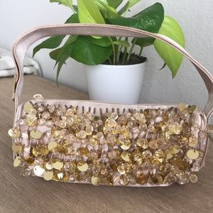 Kate Landry sequin evening bag .